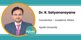 Apollo University, Coordinator – Academic Affairs: Dr. R. Satyanarayana Interview