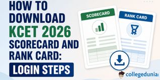 How to Download KCET 2026 Scorecard and Rank Card: Login Steps