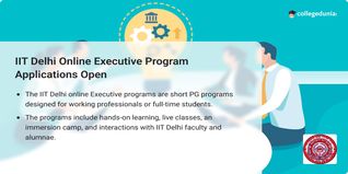 IIT Delhi Online Executive Program Applications Open; See Details Here