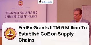 FedEx Grants IIT Madras About USD 5 Million To Establish Center of Excellence on Supply Chains