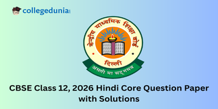 CBSE 2026 Class 12 Hindi Core Question Paper with Solutions - Available