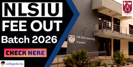 NLSIU Fee Structure 2026 Released