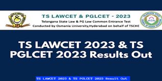TS LAWCET 2023 & TS PGLCET 2023 Result Out @lawcet.tsche.ac.in; Check Direct Link Here