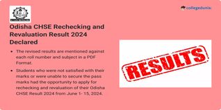 Odisha CHSE Rechecking and Revaluation Result 2024 Declared @chseodisha.nic.in; Check Direct Link Here
