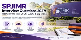 SPJIMR Interview Questions and Experience