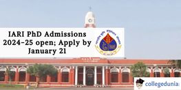 IARI PhD Admissions open