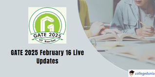 GATE 2025 February 16 Live Updates: Shift 1 Starts, Paper Analysis, Question Paper PDF with Solutions