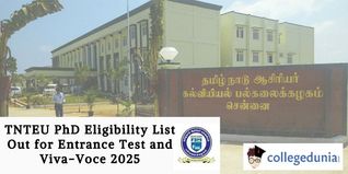 TNTEU PhD Eligibility List Out for Entrance Test and Viva-Voce 2025; Check Direct Link Here