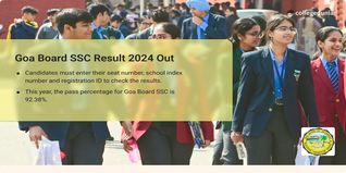 Goa Board SSC Result 2024 Out, Pass Percentage Dropped to 92.38%, Get Direct Link Here