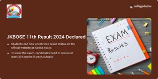 JKBOSE 11th Result 2024 Declared @jkbose.nic.in; Get Direct Link Here