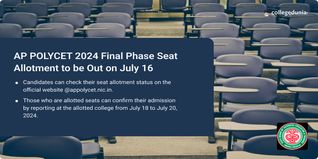 AP POLYCET 2024 Final Phase Counselling Seat Allotment on July 16; Check Schedule Here