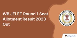 WB JELET Round 1 Seat Allotment Result 2023 Out @wbjeeb.nic.in; Check Details Here