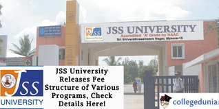 JSS University Releases Fee Structure of Various Programs, Check Details Here!