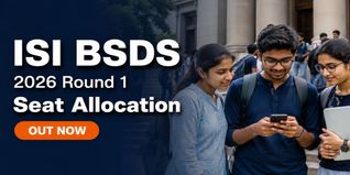 ISI BSDS 2026-27 Round 1 Seat Allocation Out at admission.isical.ac.in; Check Provisional Admission Window