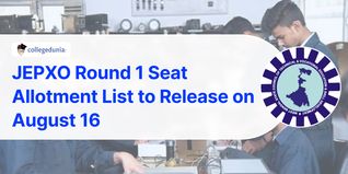JEPXO Round 1 Seat Allotment List Released on August 16 @webscte.co.in.; Check Details Here