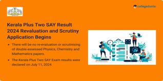 Kerala Plus Two SAY Result 2024 Revaluation and Scrutiny Application Begins; Check Details Here