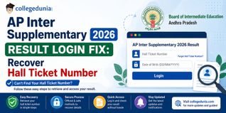 AP Inter Supplementary 2026 Result Login Fix: Recover Hall Ticket Number