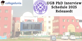 UGB PhD Interview Schedule 2025 Released; Check Details Here