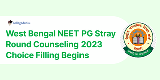 West Bengal NEET PG Stray Round Counseling 2023 Choice Filling Begins; Check Details Here