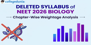 Deleted Syllabus of NEET 2026 Biology: Chapter-Wise Weightage, Updated NEET Biology Syllabus