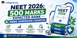 NEET 2026: 500 Marks Expected Rank and MBBS Admission Chances
