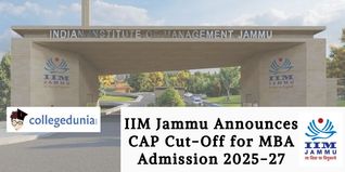IIM Jammu Announces CAP Cut-Off for MBA Admission 2025-27; Check Details Here