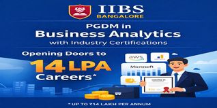IIBS Bangalore PGDM in Business Analytics with Industry Certifications Opening Doors to 14 LPA Careers