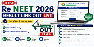 NEET Result 2026 OUT at neet.nta.nic.in- Check Live Updates