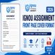IGNOU Assignment 2026 Front Page Format: Download PDF Here