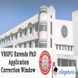 VBSPU Extends PhD Application Correction Window to February 25; Check Details Here