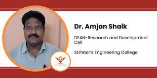 St. Peter’s Engineering College, DEAN-Research and Development Cell: Dr. Amjan Shaik Interview