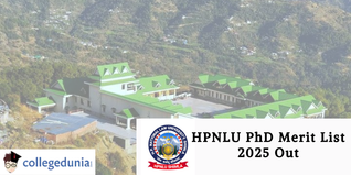 HPNLU PhD Merit List 2025 Out; Check Details Here