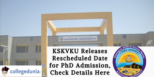 KSKVKU Releases Rescheduled Date for PhD Admission, Check Details Here