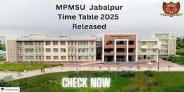 MPMSU Jabalpur Time Table 2025
