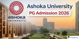 Ashoka University PG Admission 2026