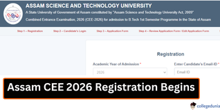 Assam CEE 2026 Registration Begins @astu.ac.in; Apply by March 31