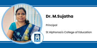 St Alphonsa's College of Education, Principal: Dr. M.Sujatha Interview