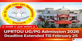 UPRTOU UG PG Admission 2026 Registration Deadline Extended till February 25