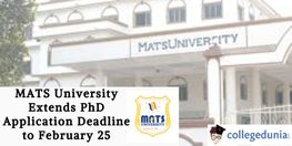 MATS University PhD Admission 2025