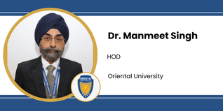 Oriental University, HOD: Dr. Manmeet Singh Interview
