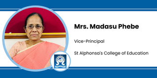 St Alphonsa's College of Education, Vice-Principal: Mrs. Madasu Phebe Interview