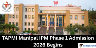 TAPMI Manipal IPM Phase 1 Admission 2026 Begins; Apply by March 23 @manipal.edu