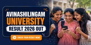 Avinashilingam University Result 2026 (Released) @avinuty.ac.in: Check April/May Session UG, PG, & PhD Results Here