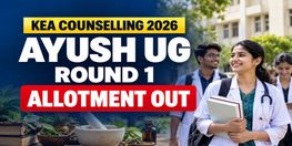 Karnataka AYUSH UG Round 1 Allotment 2026 Out at KEA Portal