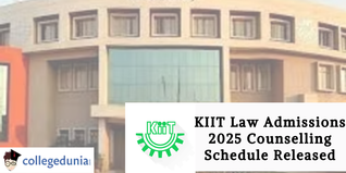 KIIT Law Admissions 2025 Counselling Schedule Released; Check Details Here