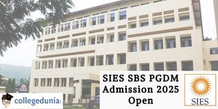 SIES SBS PGDM Admission Open; Apply Before February 22
