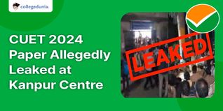 CUET 2024 Paper Allegedly Leaked at Kanpur Centre, Angry Students Pelted Stones at College
