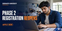 Siddharth University Admission 2026 Phase 2 Registration Reopens on Samarth Portal