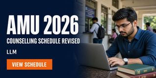AMU LL.M. Counselling 2026-27 Schedule Revised at amucontrollerexams.com; Check Revised Dates and Reporting Details