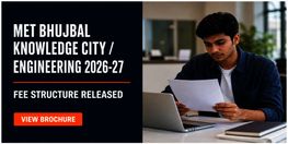 MET Bhujbal Knowledge City Engineering Fee Structure 2026 Released